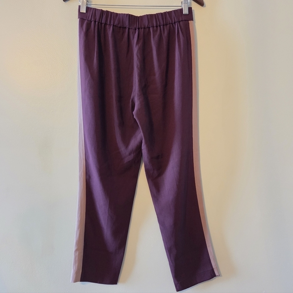 Aritzia Babaton Conan Pants Crepe Mid Rise Trousers Terado Cardamon Nutmeg Sz 6 - Picture 9 of 13
